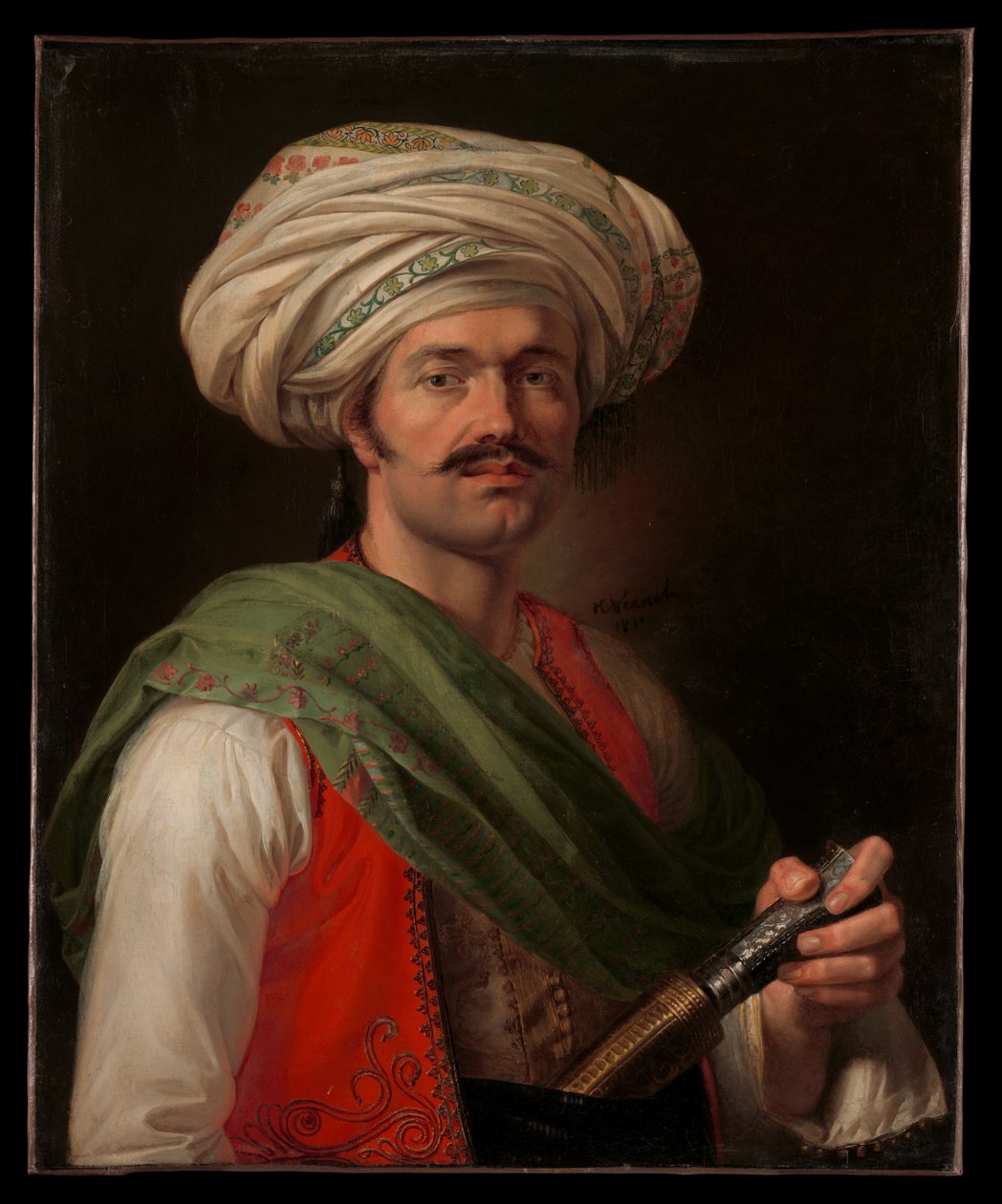 Portrait of a "Mamelouk" - Horace Vernet
