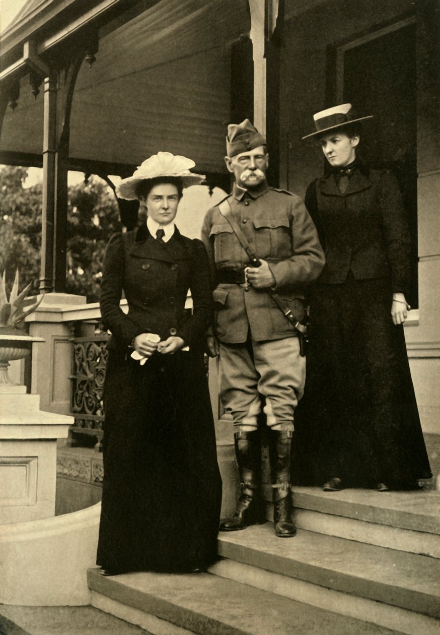 Lord Roberts et ses filles à Pretoria, 1900, 1901 - Horace Walter Nicholls