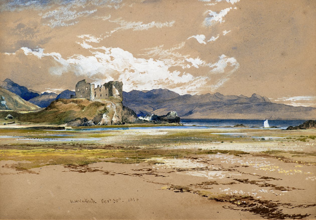 Château de Knock, Skye, c.1834 - Horatio McCulloch