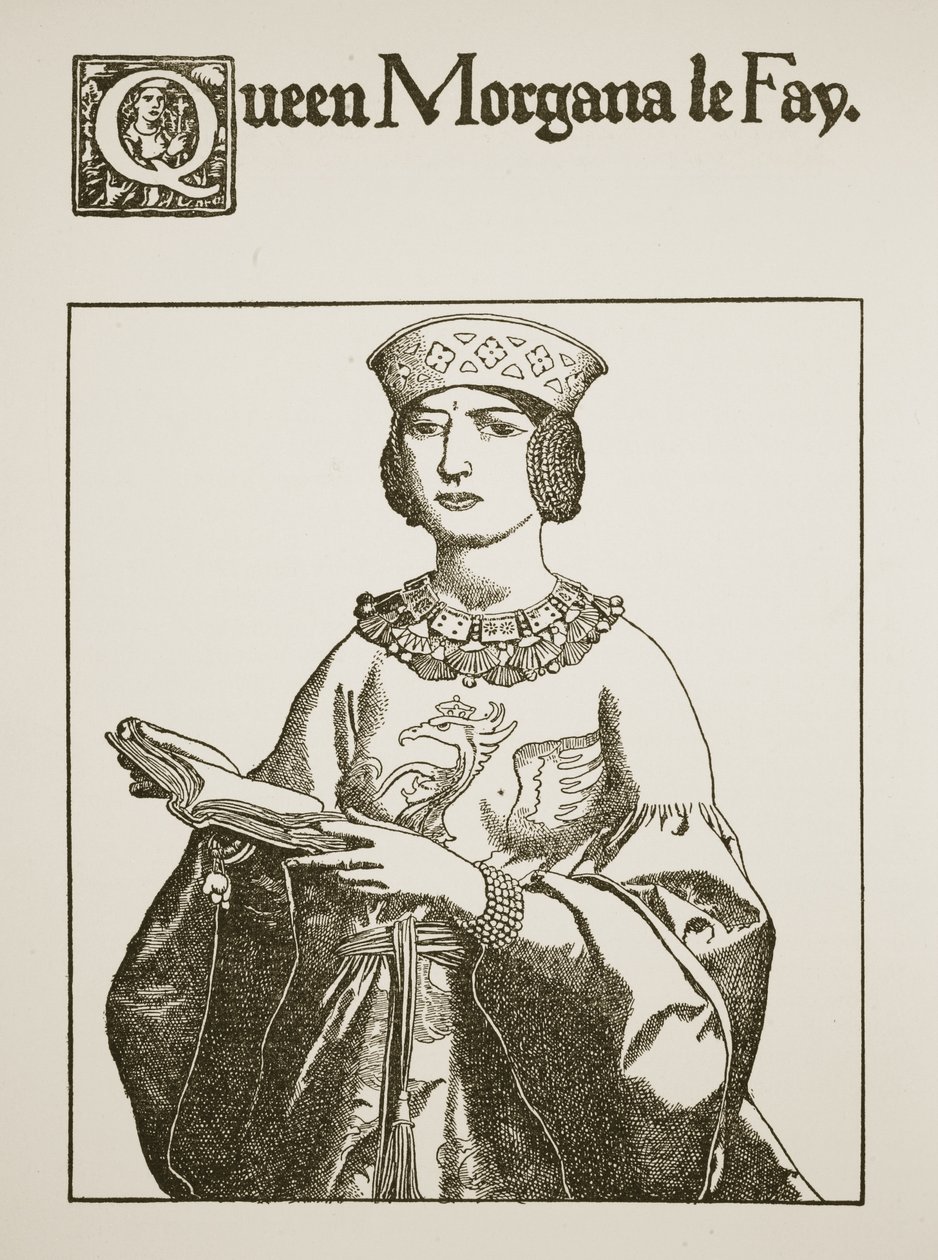 Reine Morgane le Fay, illustration de 