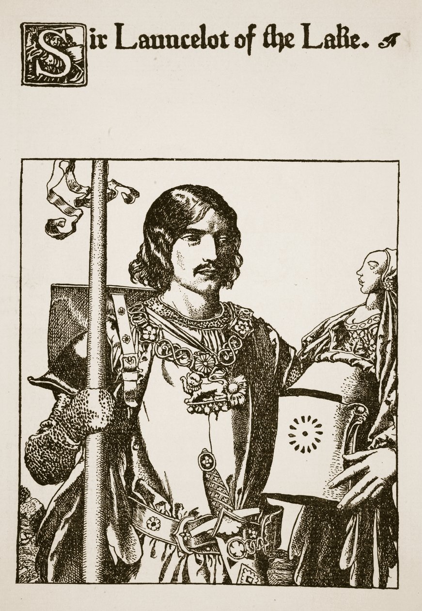 Sir Launcelot du Lac, illustration de 
