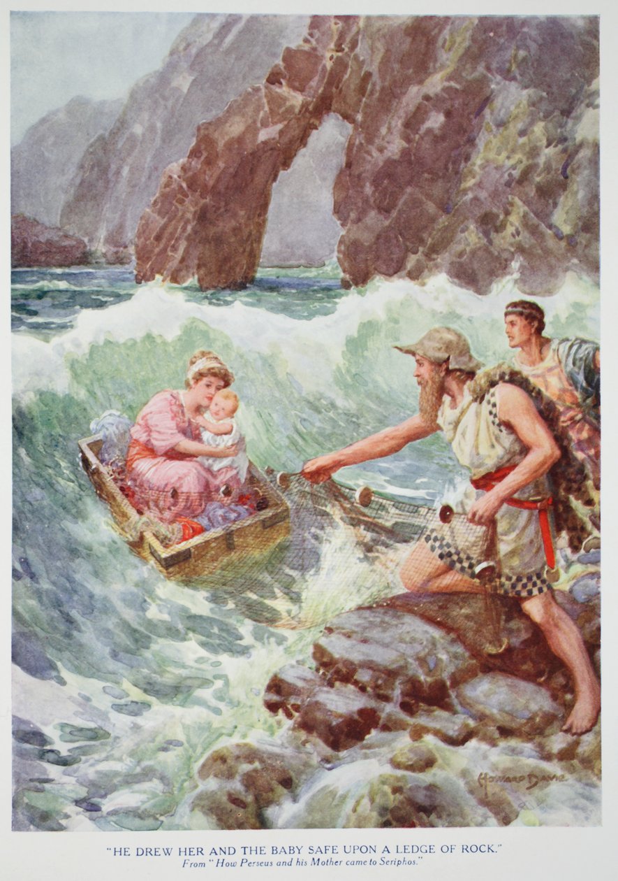 Il les tira, elle et le bébé, en sécurité sur une corniche de roche - Howard Davie