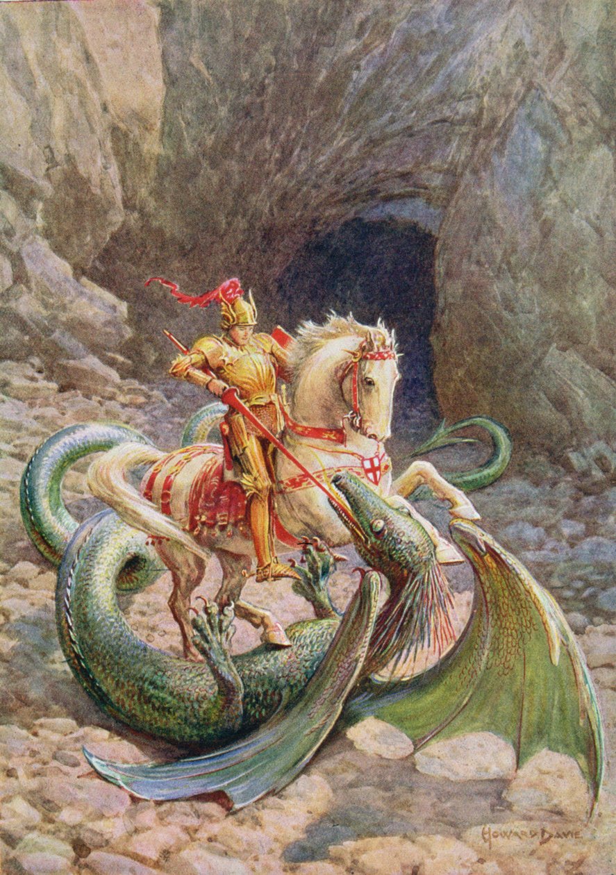 Le dragon... est tombé mort sur terre, de 