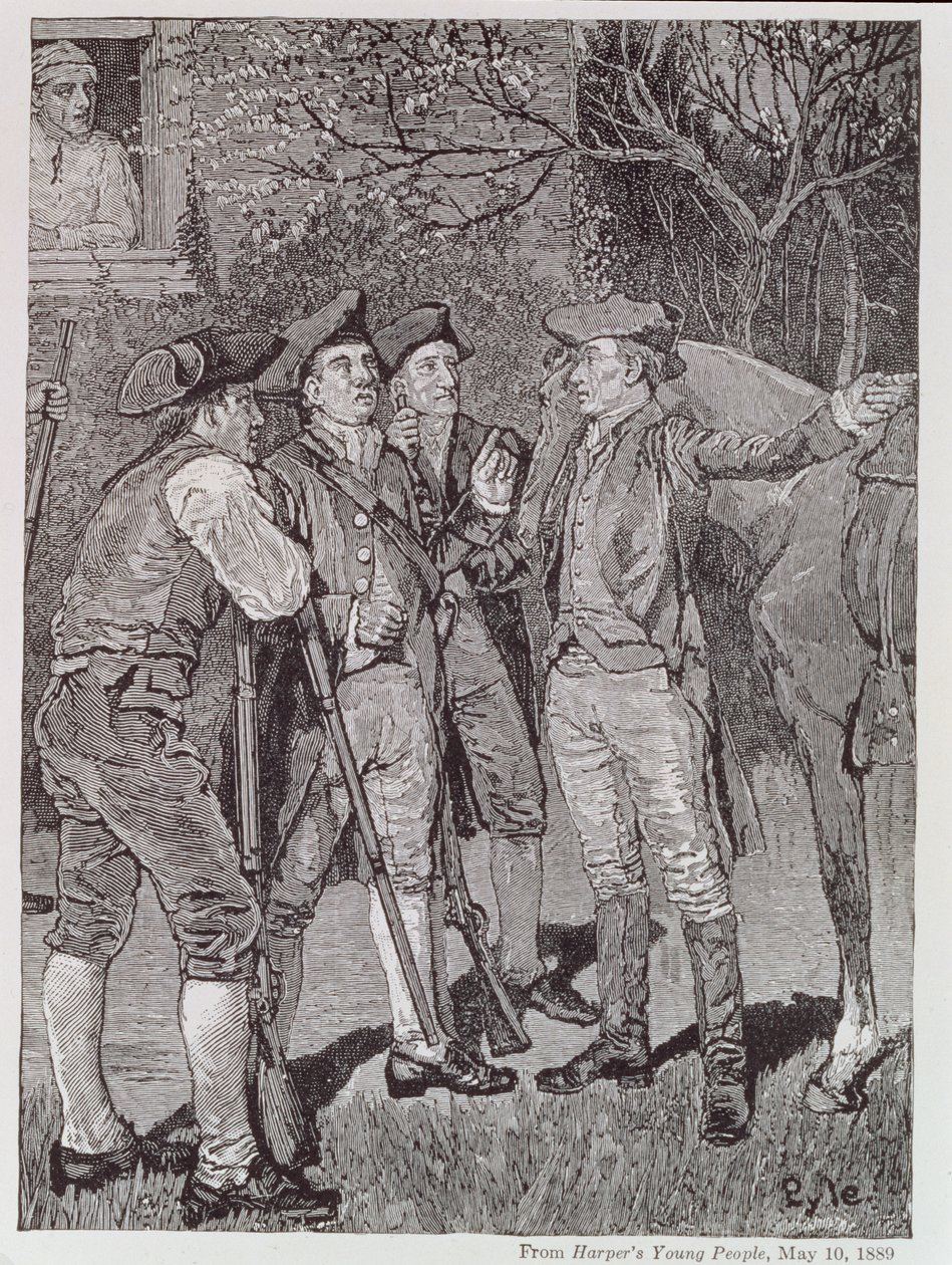 Paul Revere à Lexington, de Harper