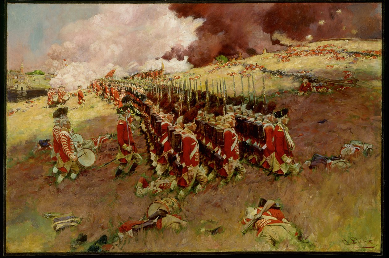 La bataille de Bunker Hill - Howard Pyle