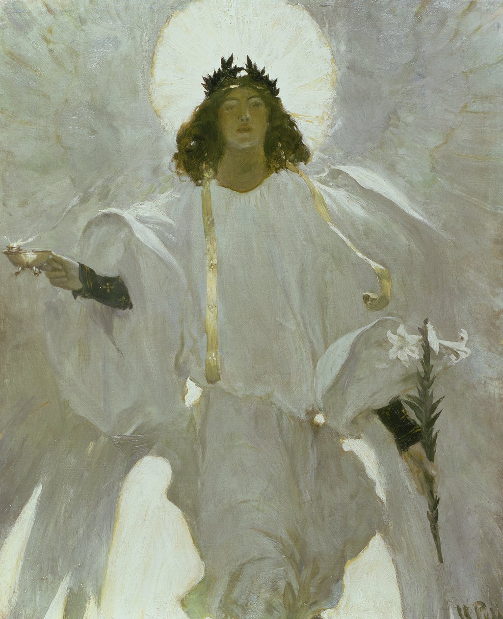 Pourquoi cherchez-vous le vivant parmi les morts ?, 1905 - Howard Pyle