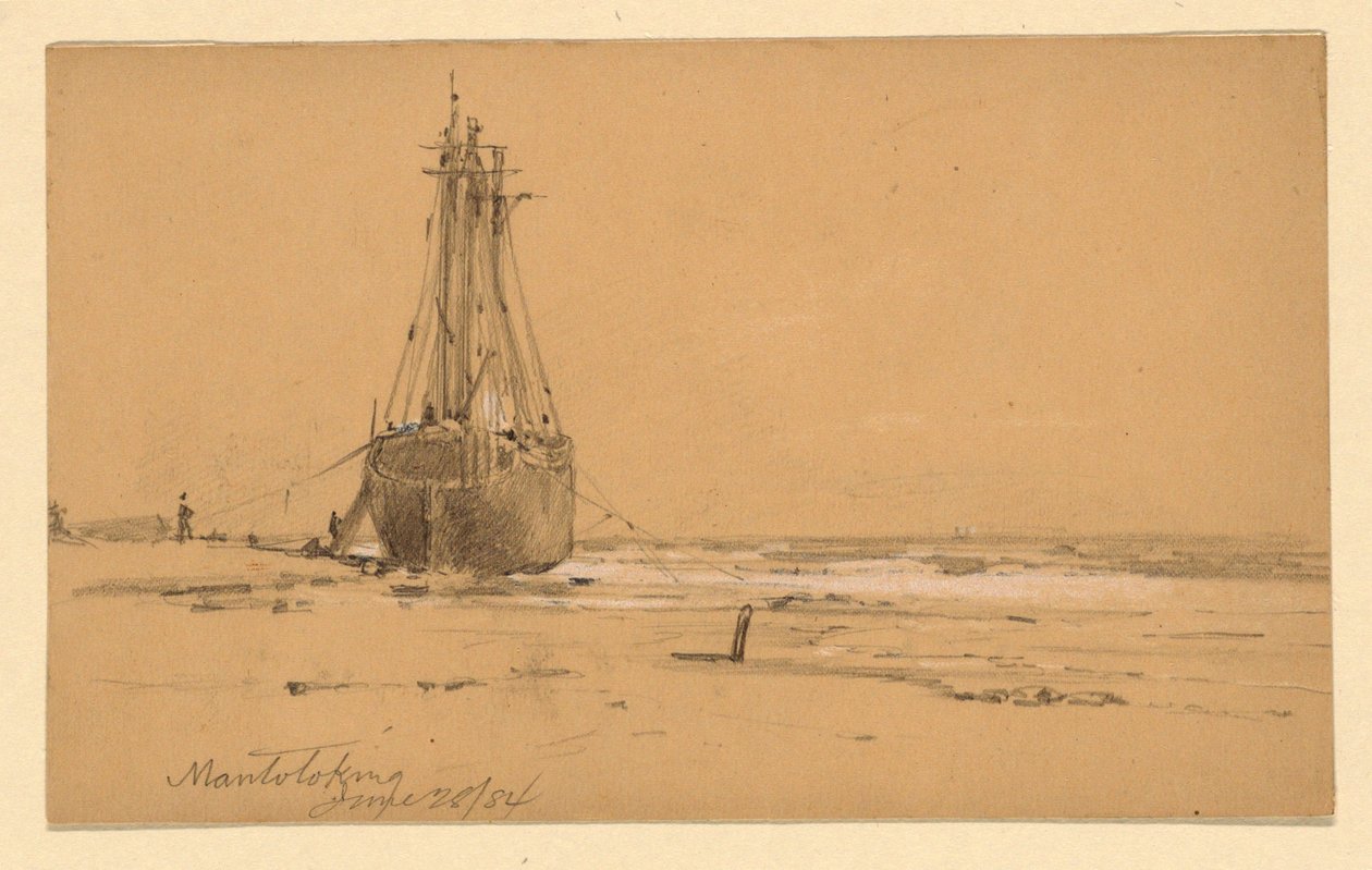 Au bord de la mer à Mantoloking - Howard Russell Butler