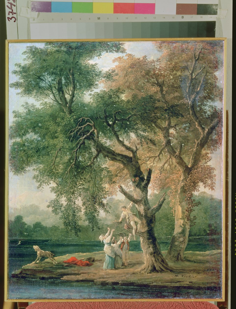 Destructeurs de nids, années 1780 - Hubert Robert