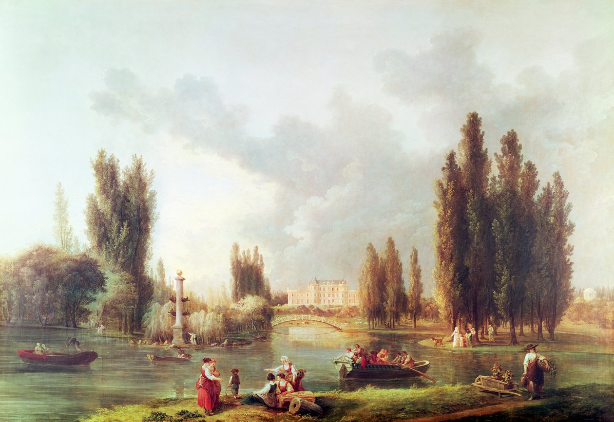 Le Parc et le Château de Méréville - Hubert Robert