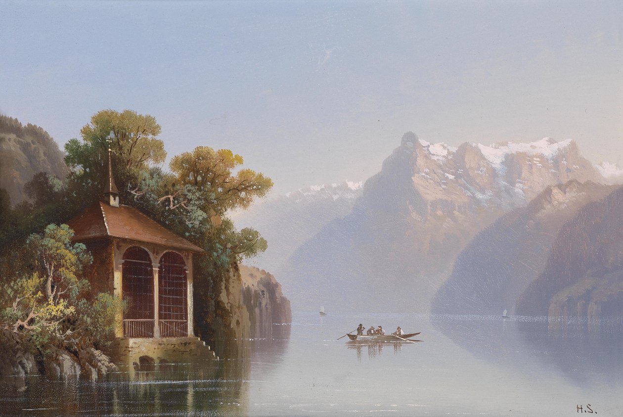 Vue sur le château de Chillon au lac Léman - Hubert Sattler