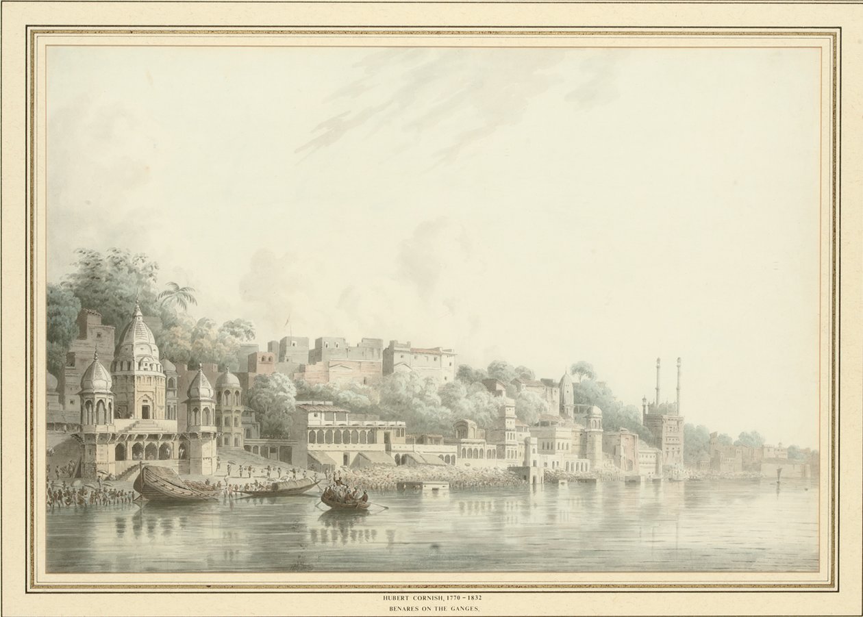 Bénarès sur le Gange - Hubert Cornish
