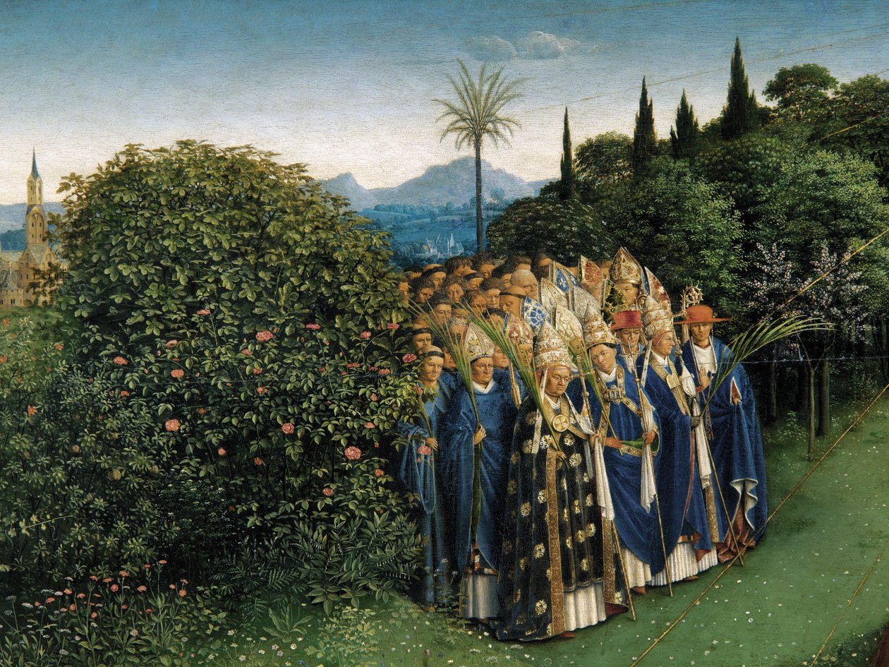 (détail) - Hubert & Jan van (1390 1441) Eyck