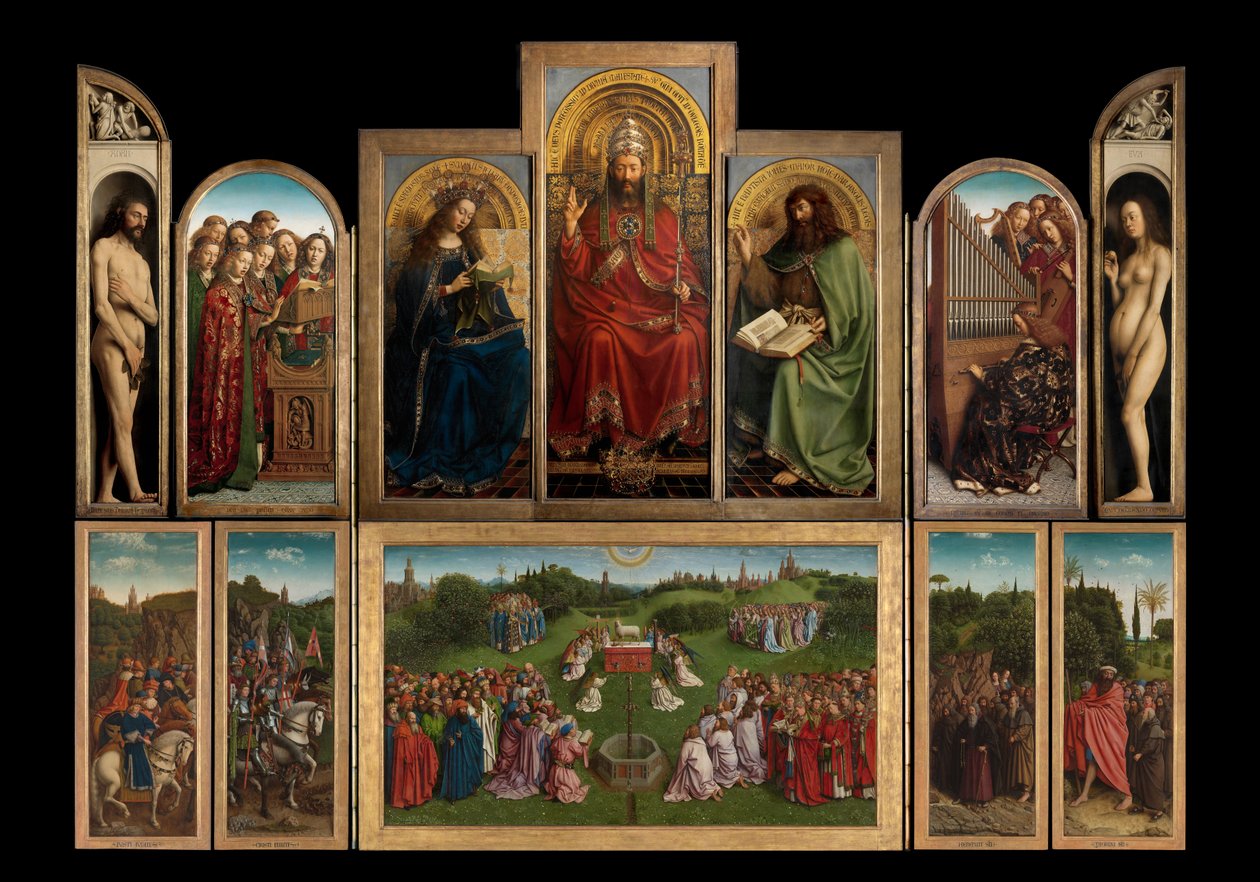 Le Retable de Gand - Hubert & Jan van (1390 1441) Eyck