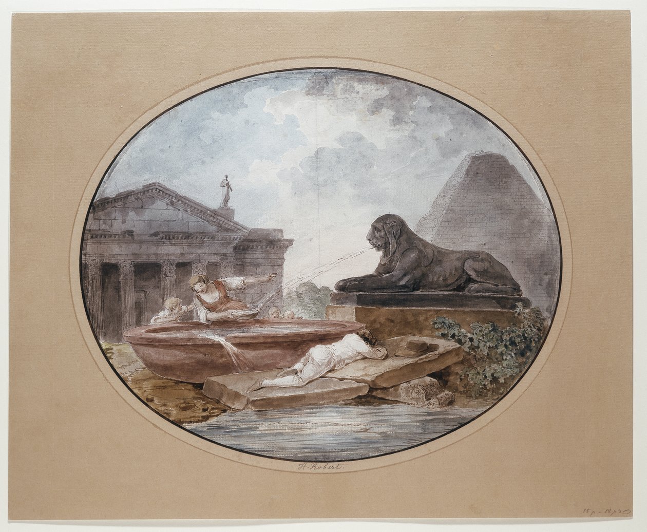 Caprice architectural - Hubert Robert