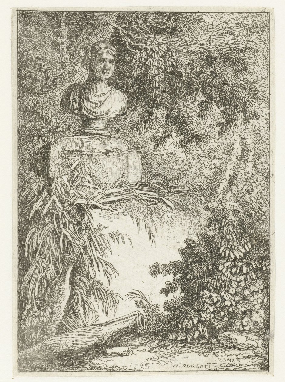 Buste - Hubert Robert