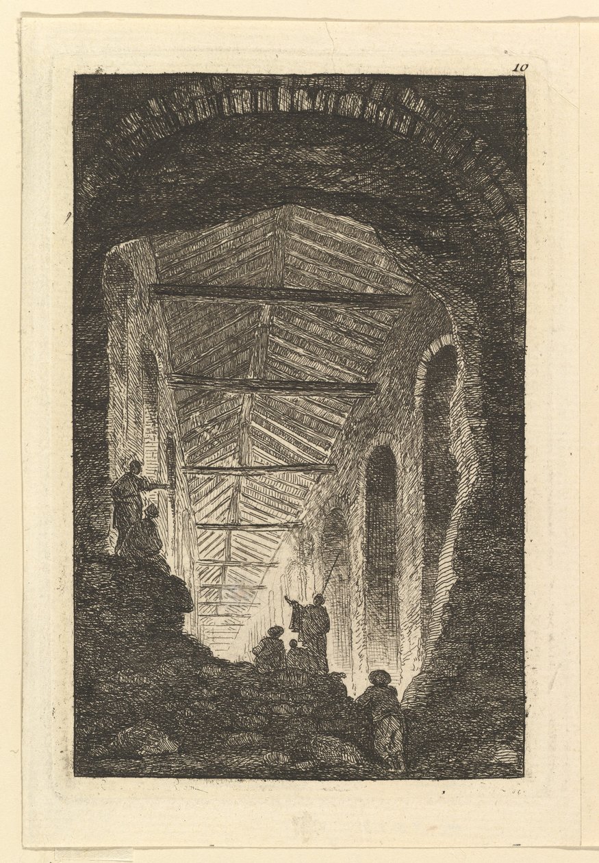 La Galerie Antique - Hubert Robert