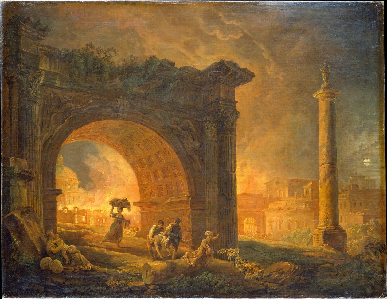 Ruines romaines - Hubert Robert