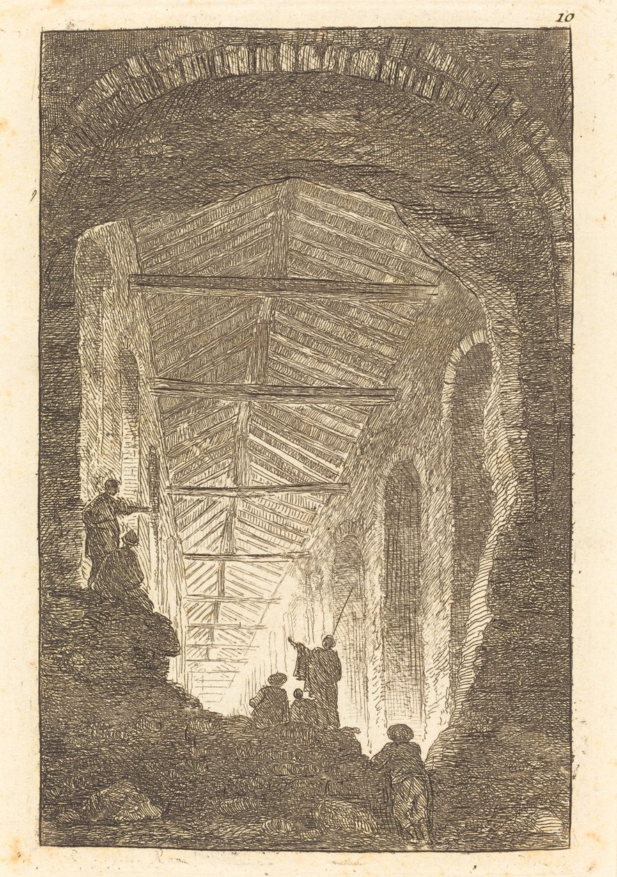 La Galerie Ancienne - Hubert Robert