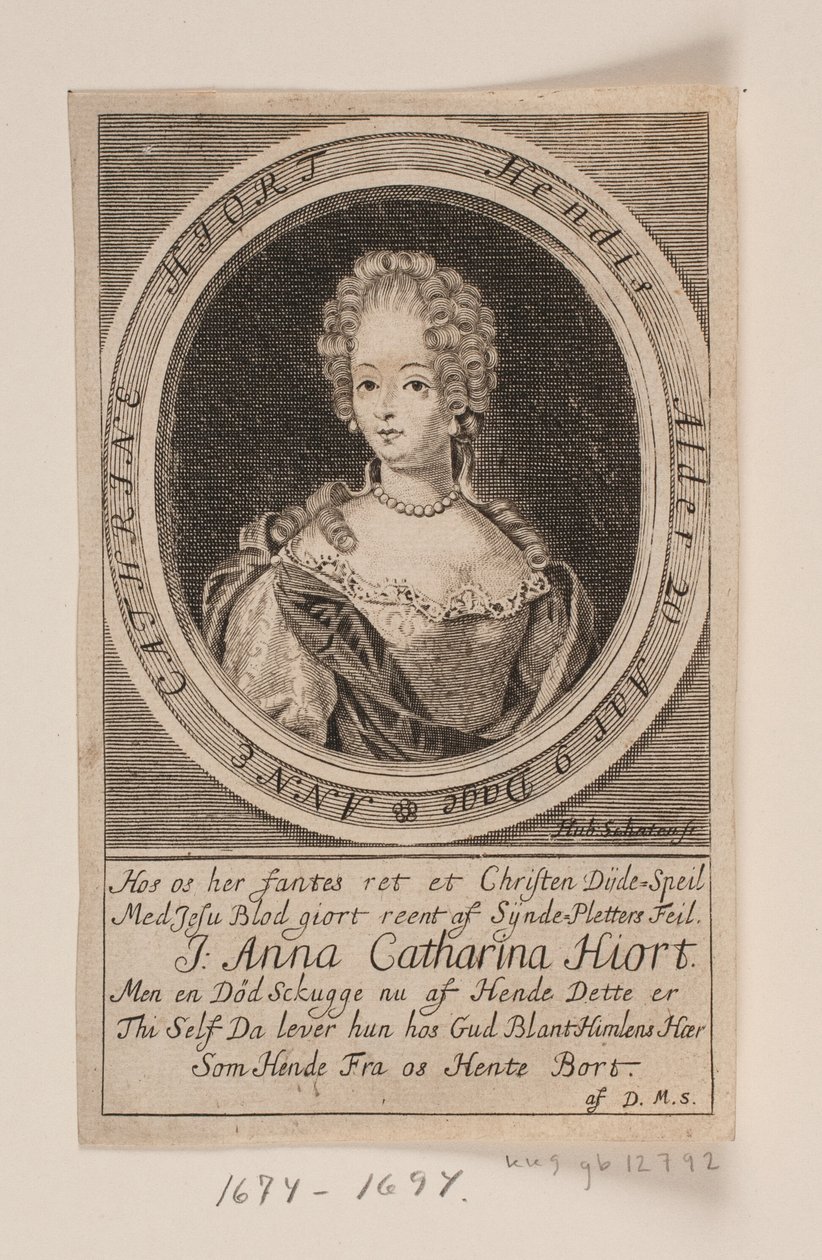 Anna Catharina Hjort - Hubert Schaten