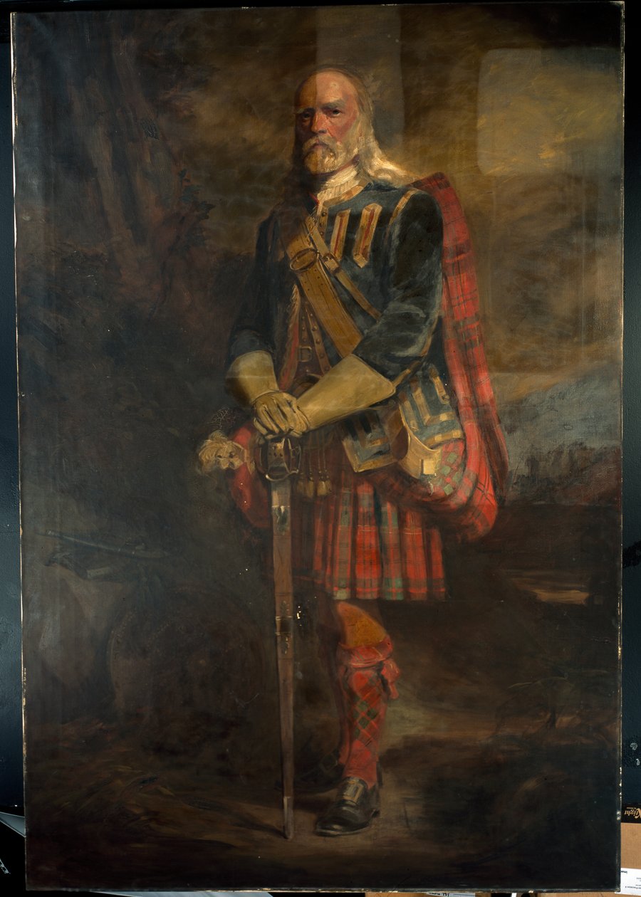 John Gordon de Glenbucket - Hubert von (studio of) Herkomer