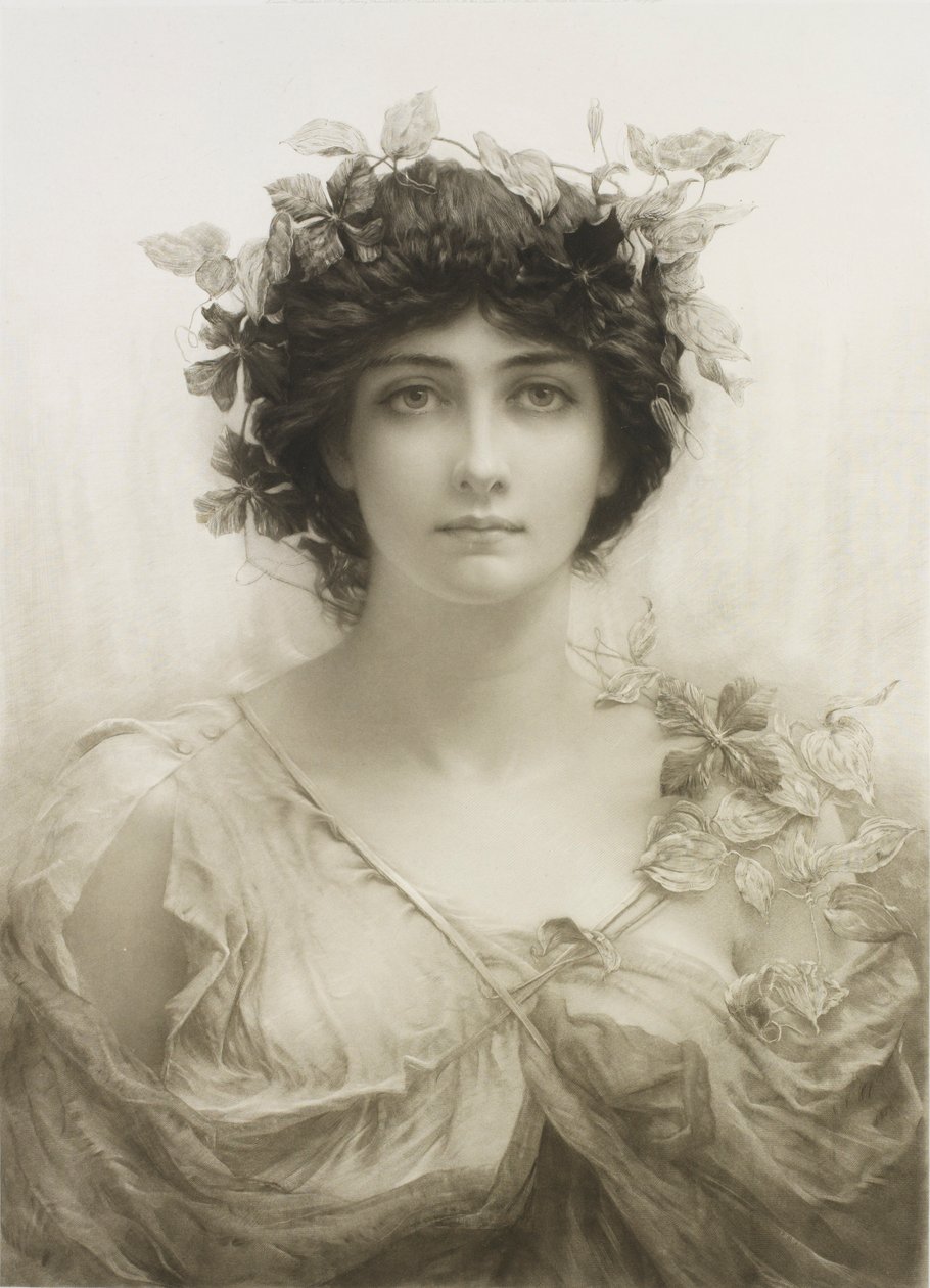 Clématite - Hubert von Herkomer