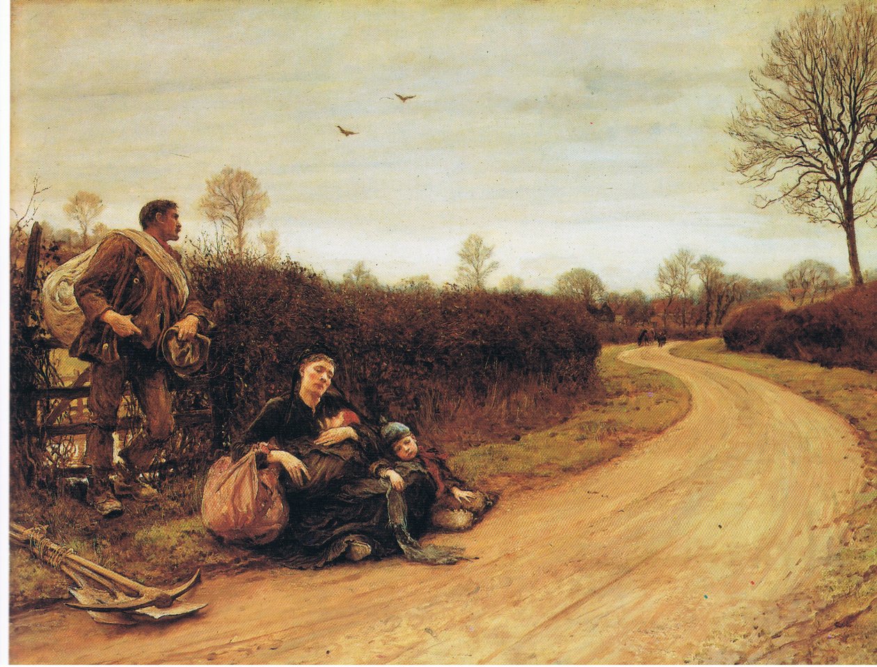 Temps difficiles - Hubert von Herkomer