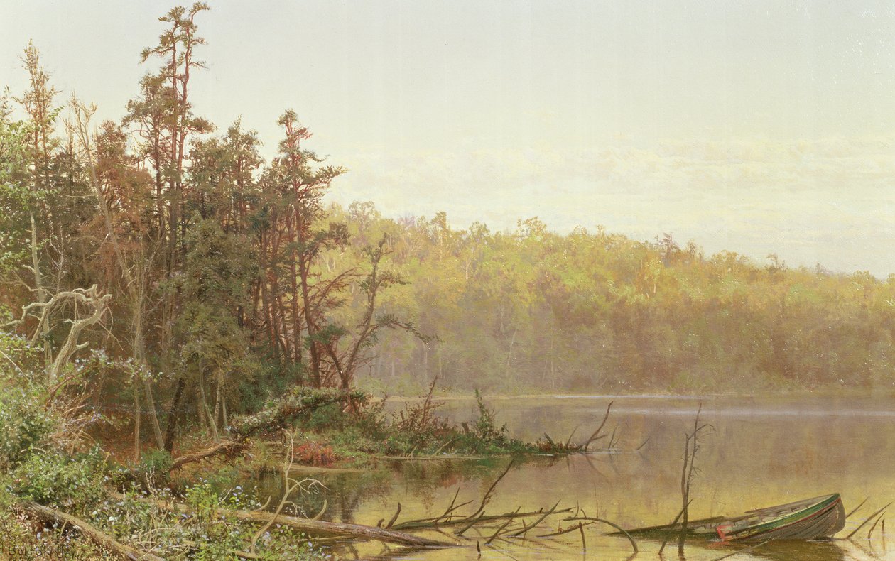 Soirée sur la Severn, 1874 - Hugh Bolton Jones