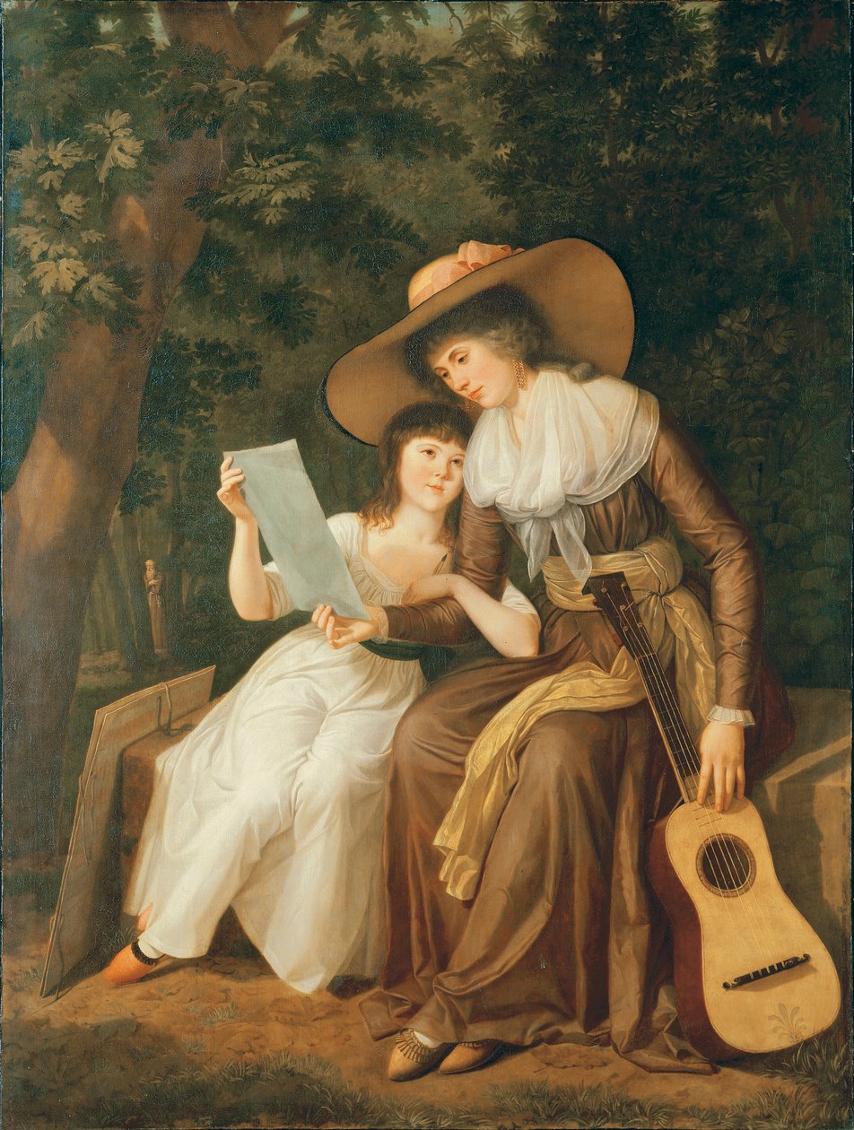 Double portrait de Mary, comtesse d