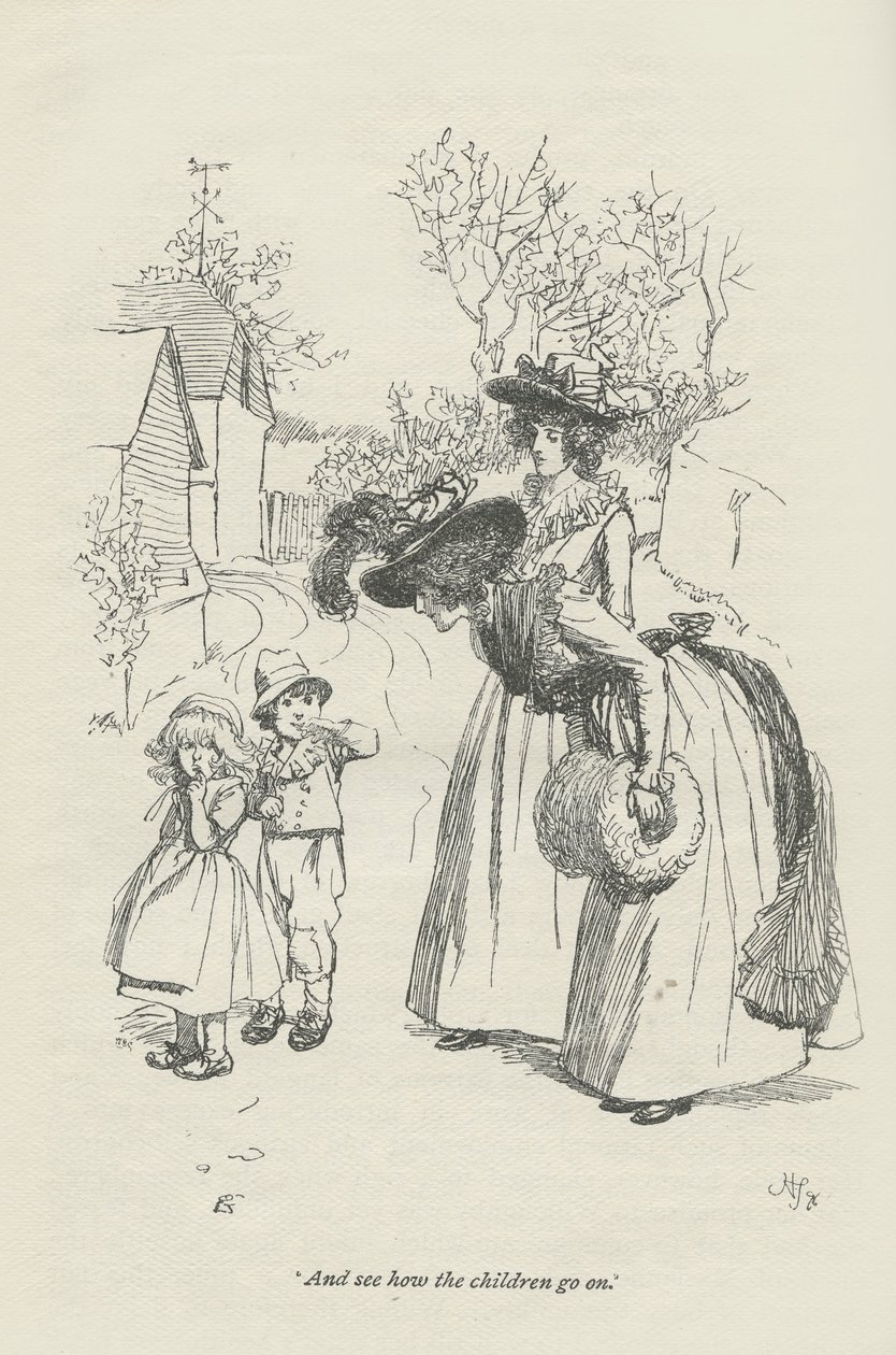 Et voyez comment les enfants se comportent, 1896 - Hugh Thomson