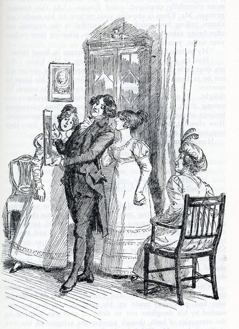 Illustration pour "Emma" de Jane Austen - Hugh Thomson