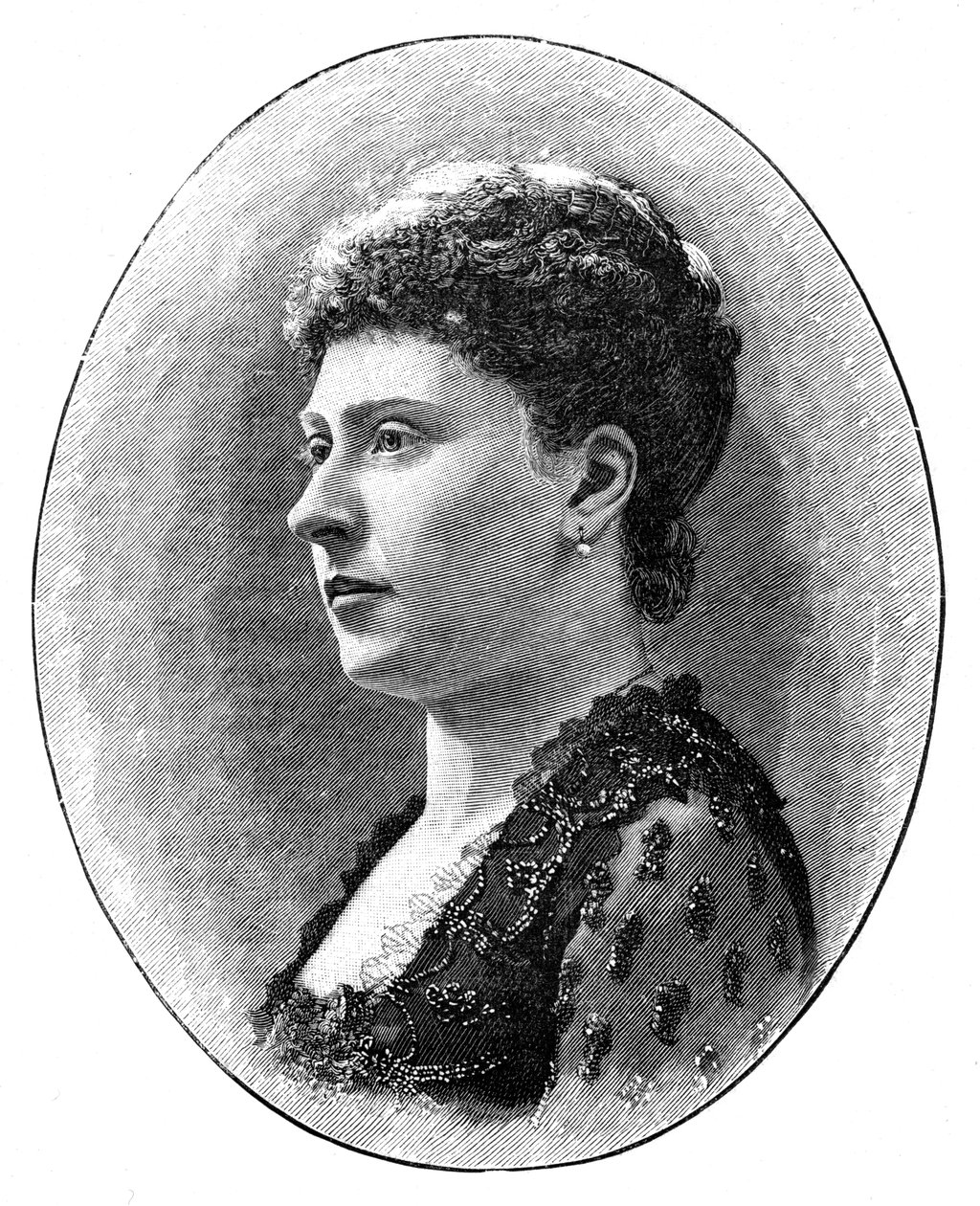 Princesse Béatrice, plus jeune fille de la reine Victoria, 1900 - Hughes and Mullins