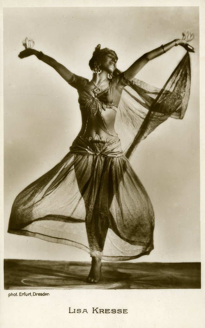 Lisa Kresse / Carte postale photo - Hugo Erfurth