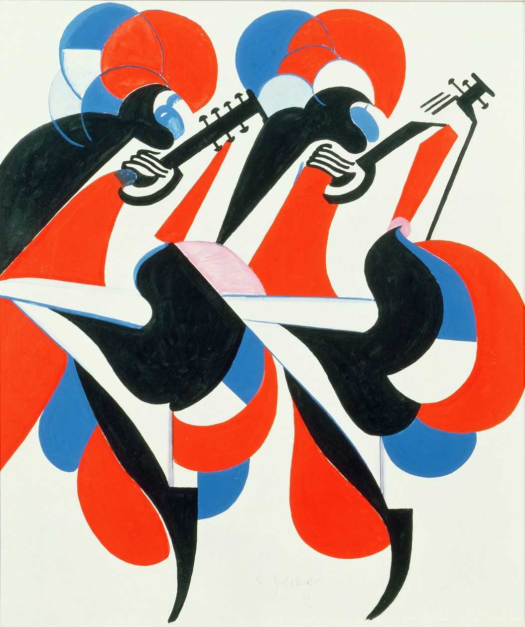 Musiciens dansants - Hugo Scheiber