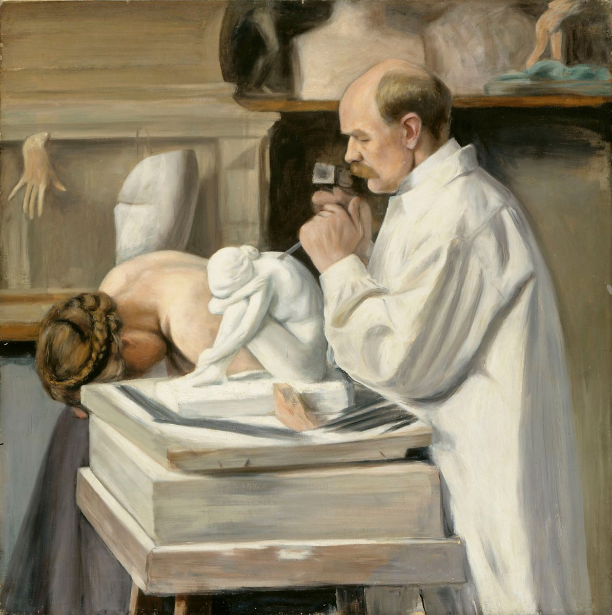 Portrait de Viktor Malmberg - Hugo Simberg