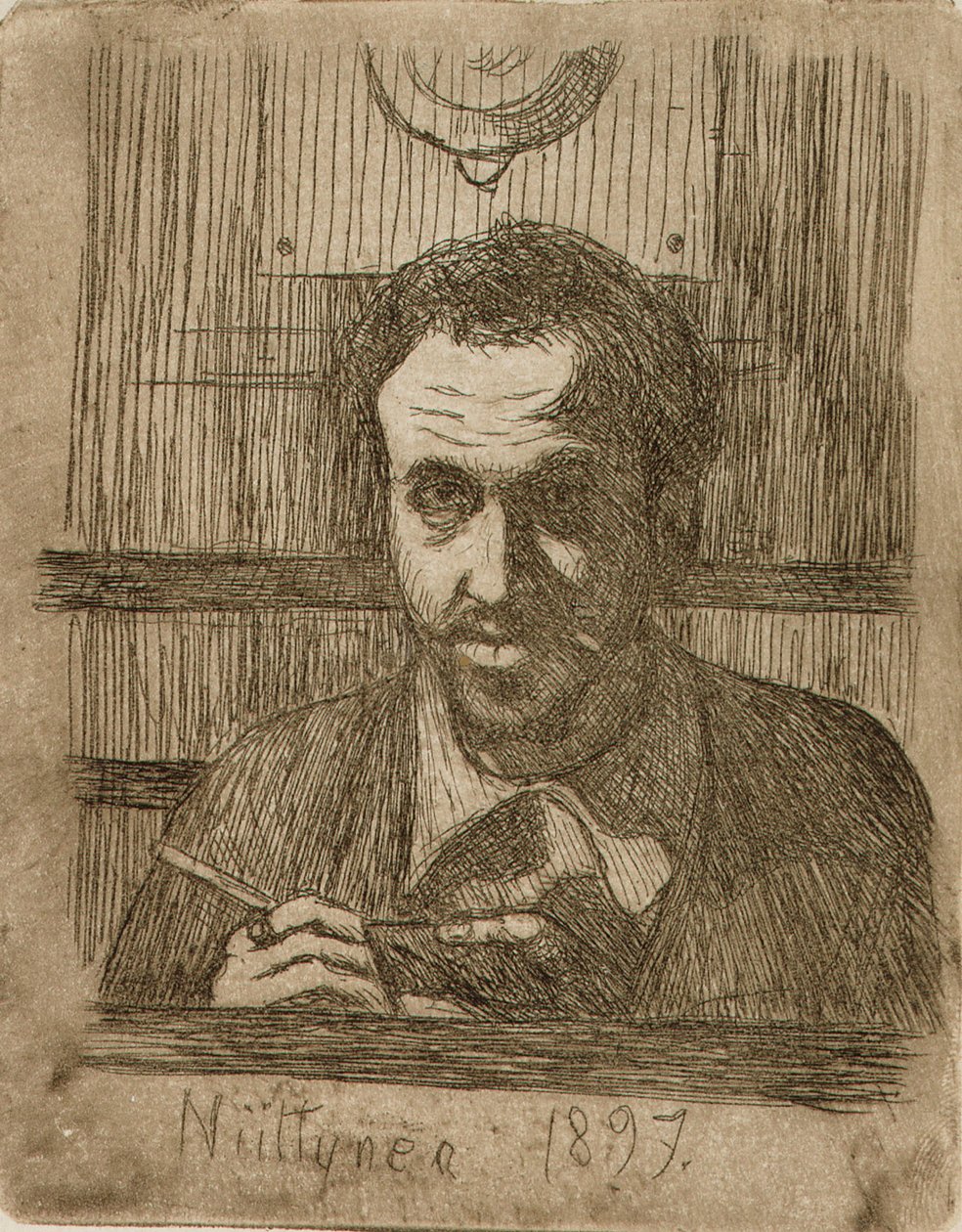 Autoportrait II - Hugo Simberg