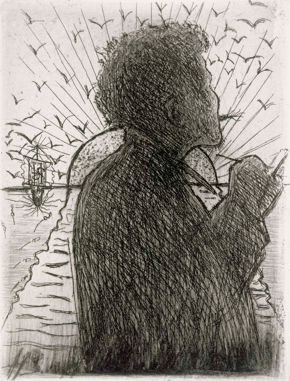 Autoportrait I - Hugo Simberg