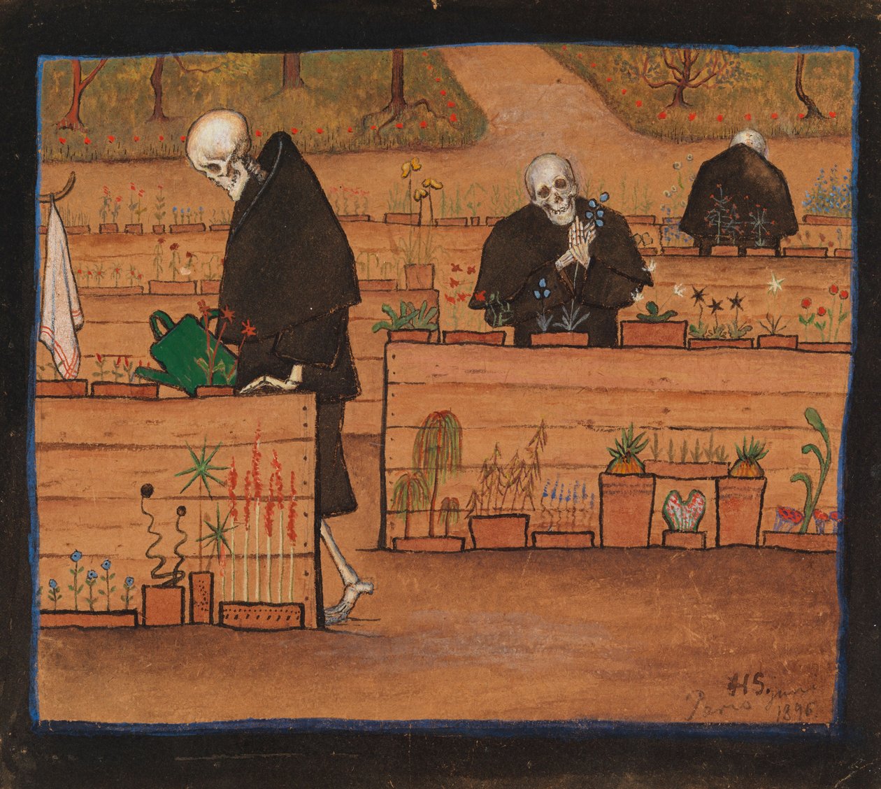 Le jardin de la mort - Hugo Simberg