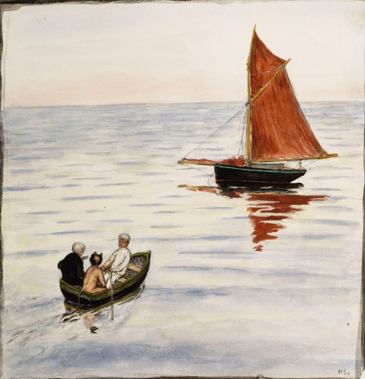 Compagnons de voyage - Hugo Simberg
