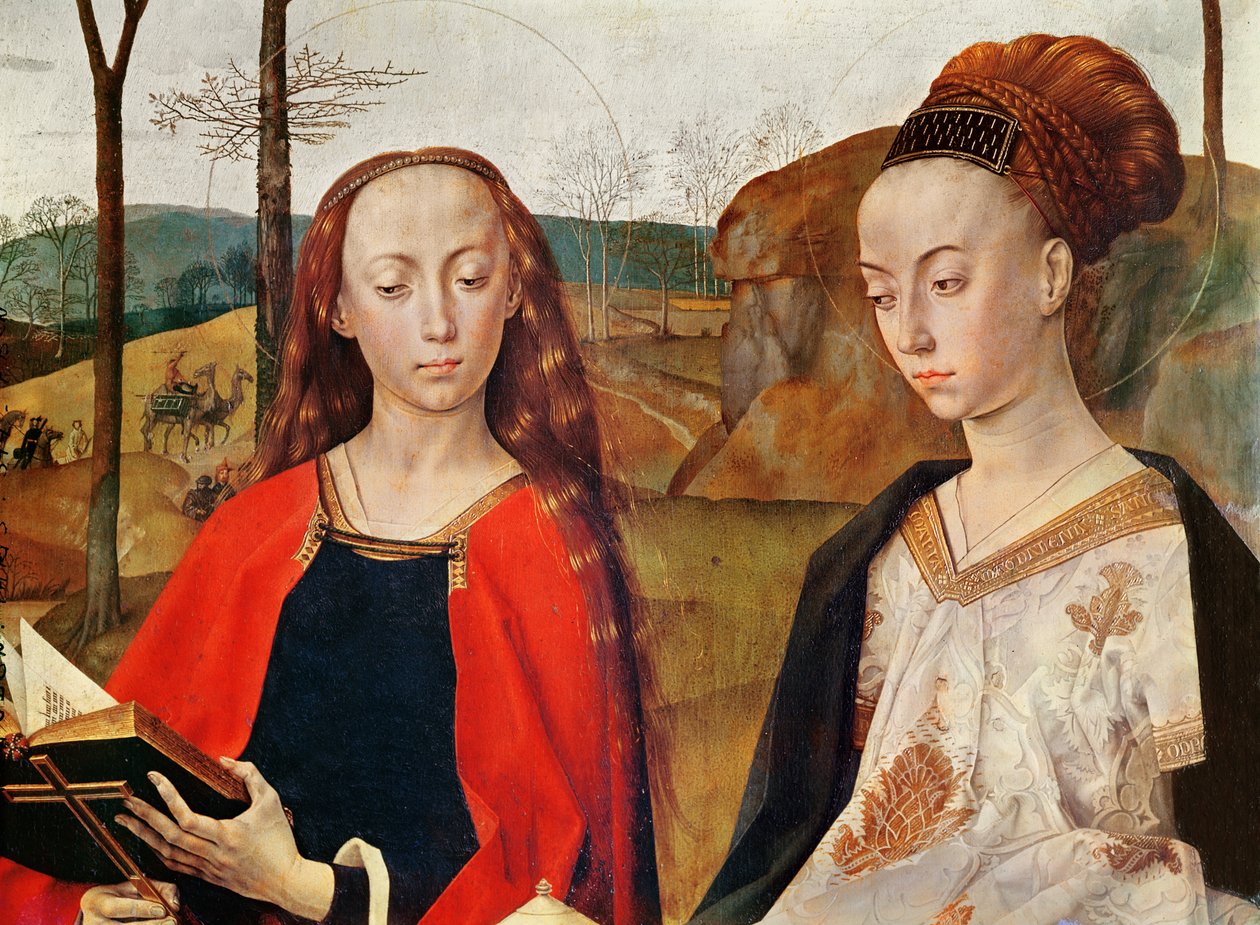 Retable Portinari (détail) - Hugo van der Goes