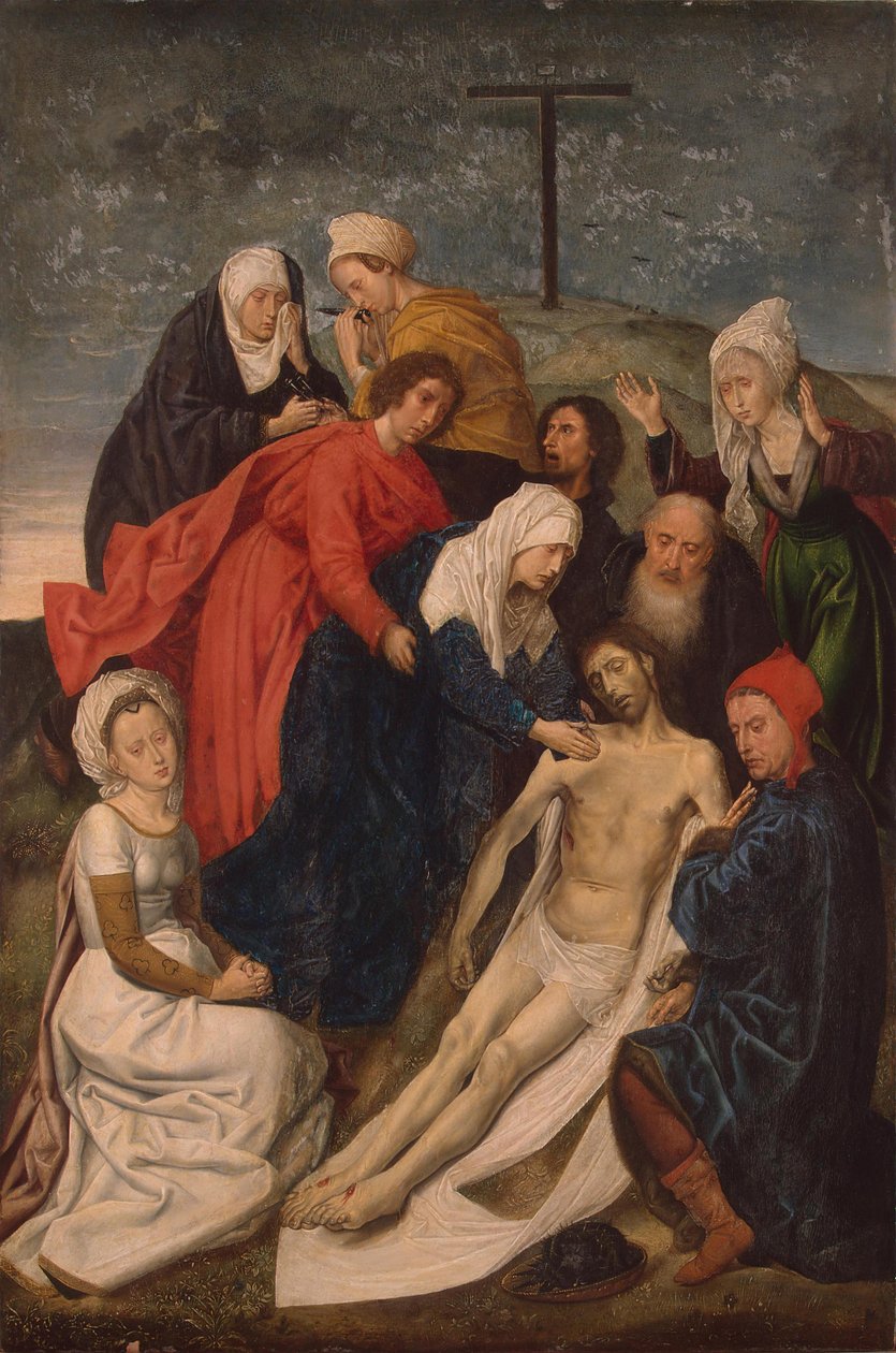 La lamentation sur le Christ mort - Hugo van der Goes