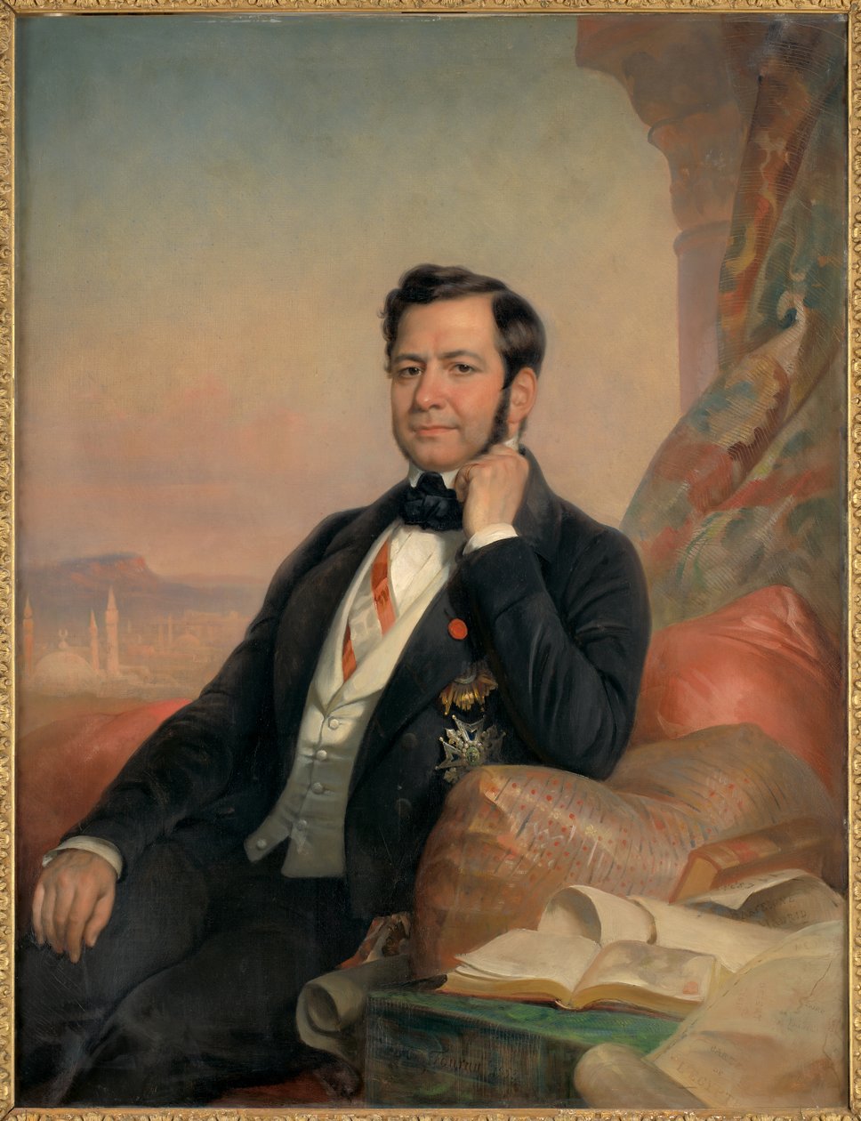 Portrait de Ferdinand de Lesseps - Hugues Foureau