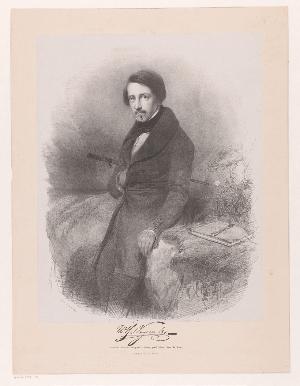 Portrait de Wijnand Nuijen - Huib van Hove Bz