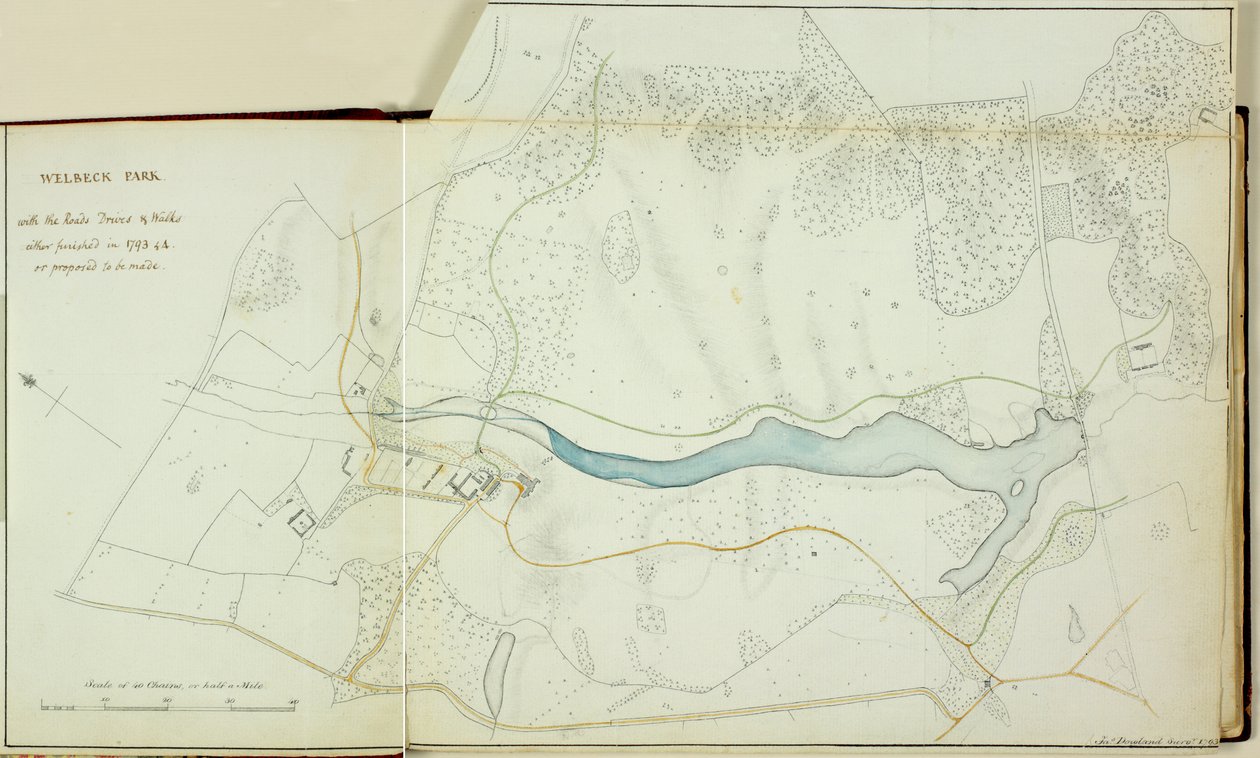 Livre Rouge : Welbeck - Humphry Repton