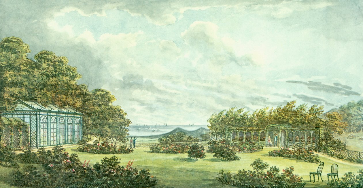 Livre rouge pour Sheringham Hall, c.1812 - Humphry Repton