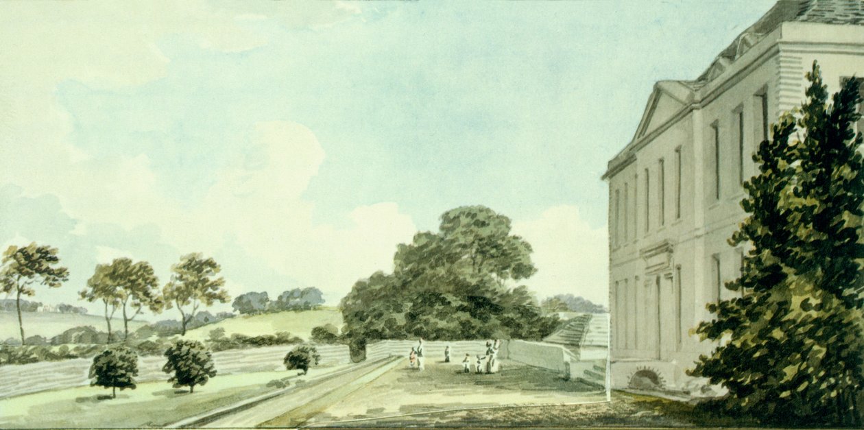 Livre rouge pour Sheringham Hall, vers 1812 - Humphry Repton