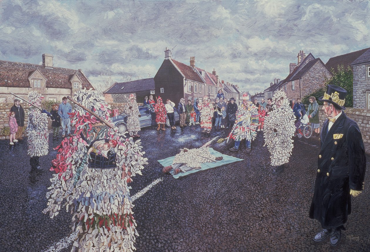 Boxing Day Mummers, Marshfield, 1998 - Huw S. Parsons