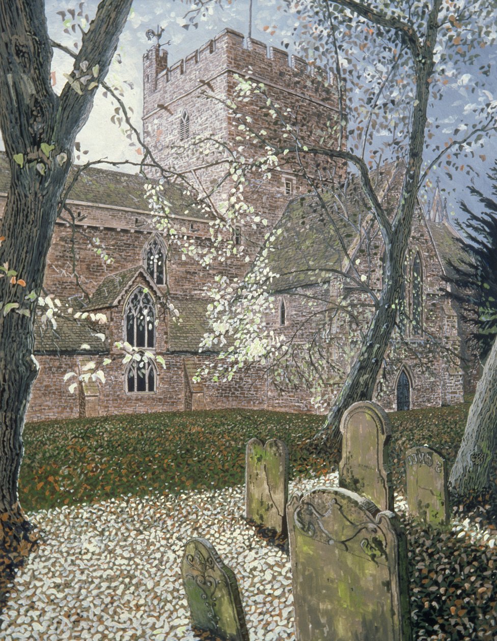 Cathédrale de Brecon, journée d