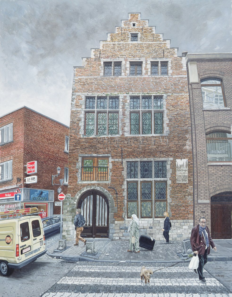 Maison de Pieter Brueghel à Bruxelles, 1996 - Huw S. Parsons
