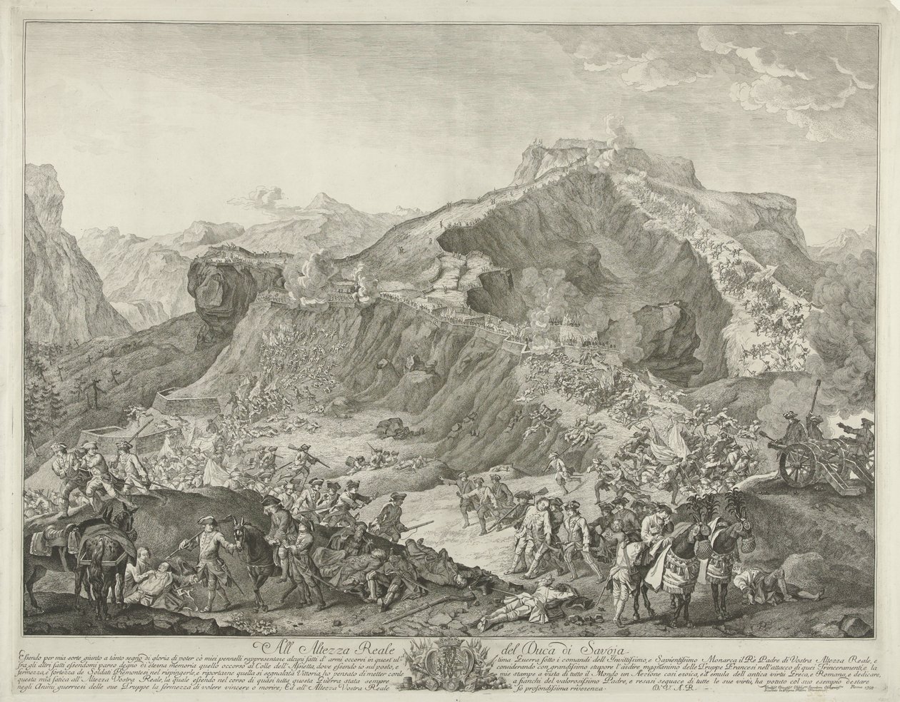 Attaque de la forteresse de Colle dell
