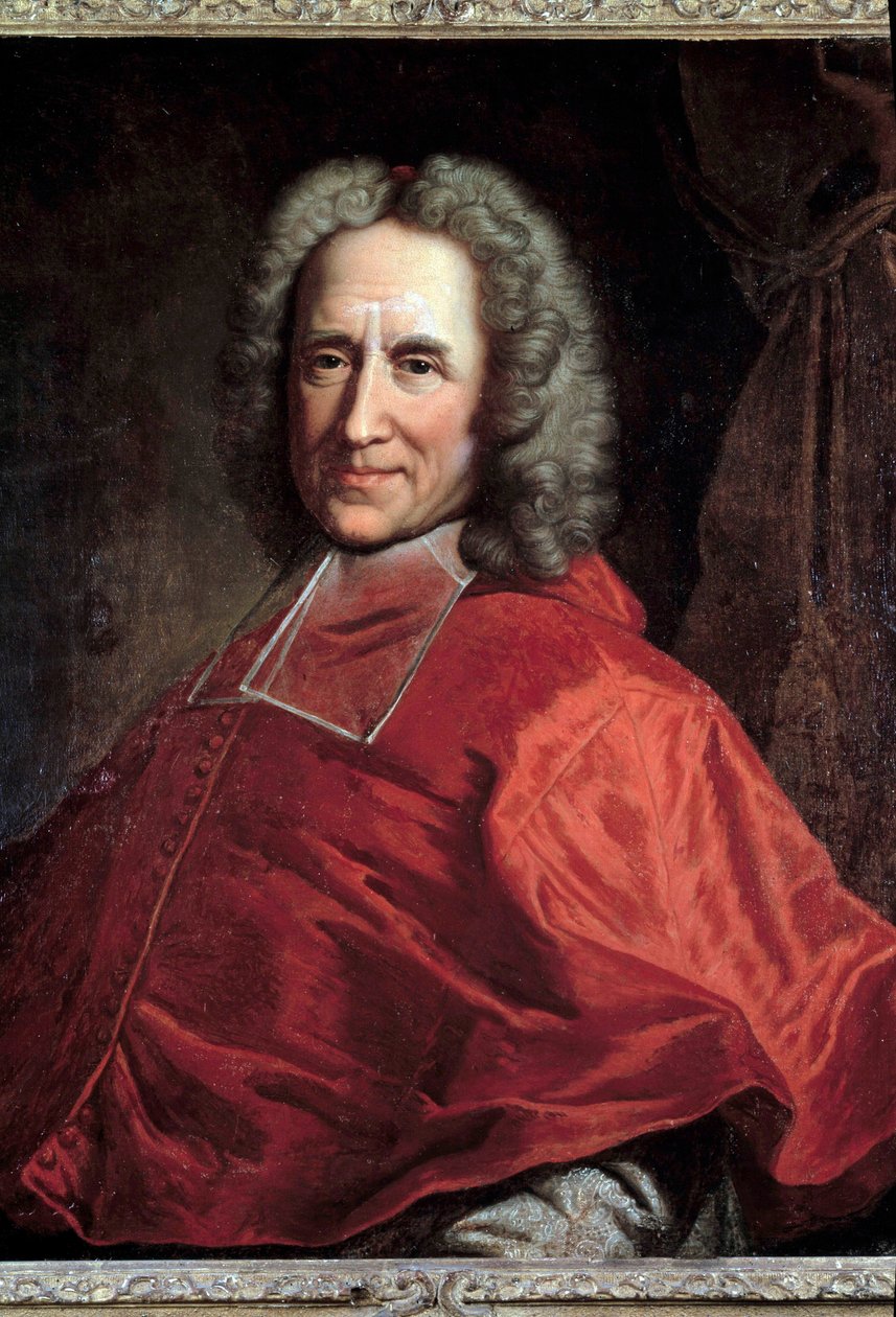 Portrait du cardinal Guillaume Dubois, archevêque de Cambrai (1656-1723) - Hyacinthe Francois Rigaud